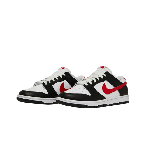 Nike Dunk Low Retro Red Swoosh Panda