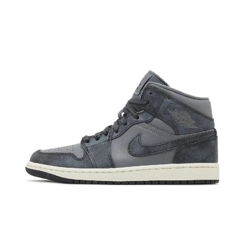 Jordan 1 Mid Distressed Smoke Grey (Women's)