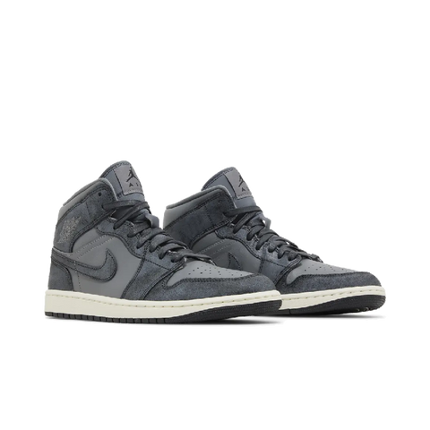 Jordan 1 Mid Distressed Smoke Grey (Women's)