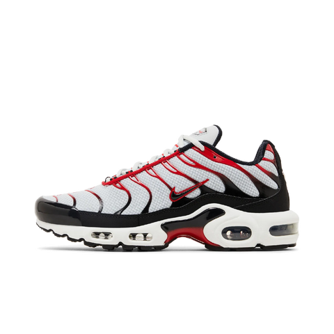 Nike Air Max Plus Pure Platinum Black University Red