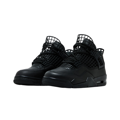 Jordan 4 Retro Net Black (Women's)