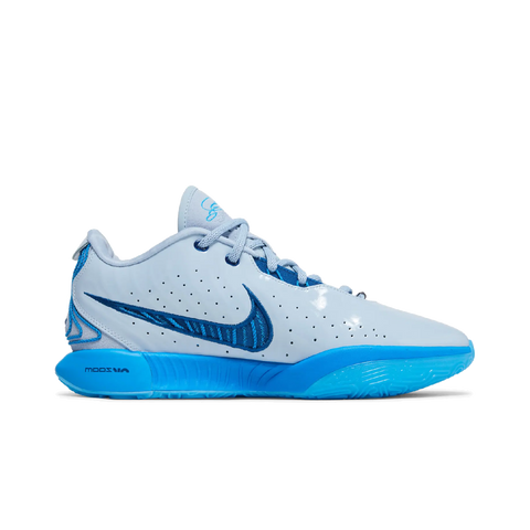 Nike LeBron 21 Blue Diver (Translucent Blue Outsole)