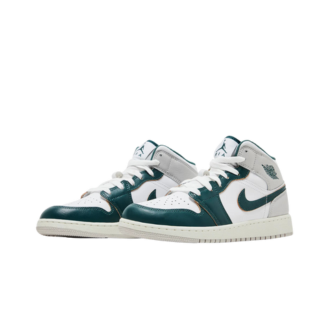 Jordan 1 Mid SE Oxidized Green (GS)
