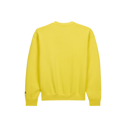 Nike x Nigo NRG Fleece Crew Sweatshirt Yellow