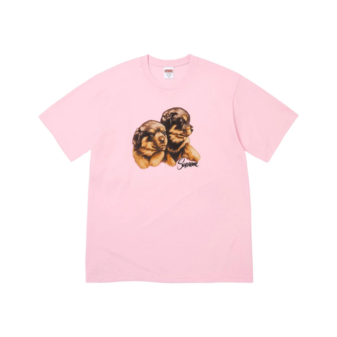 Supreme Puppies Tee 'Light Pink'