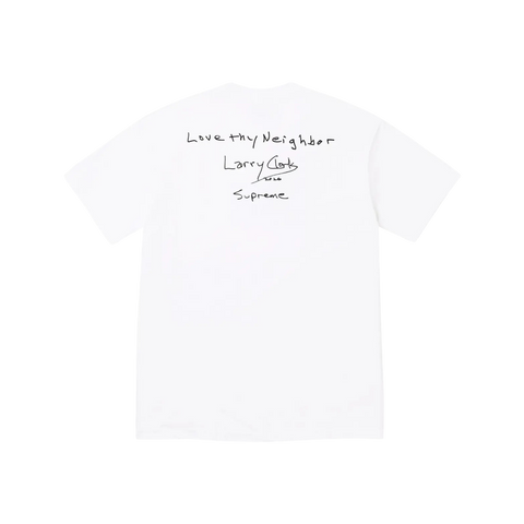 Supreme x Larry Clark Neighbor Tee 'White'