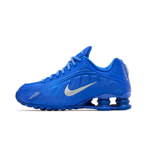 Nike Shox R4 Racer Blue Metallic Silver (Women's)