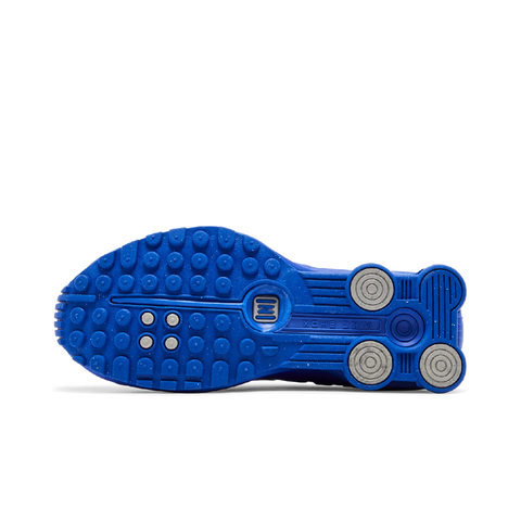 Nike Shox R4 Racer Blue Metallic Silver (Women's)