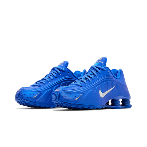 Nike Shox R4 Racer Blue Metallic Silver (Women's)