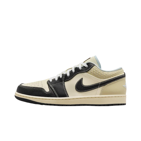 Jordan 1 Low SE Coconut Milk Black Muslin