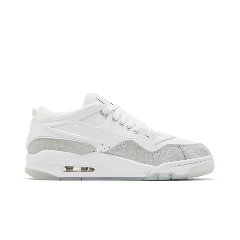 Jordan 4 RM White Metallic Silver (Women's)