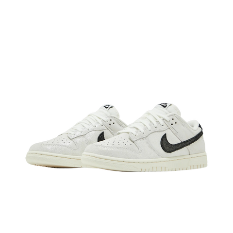 Nike Dunk Low SE White Black Team Red (Women's)