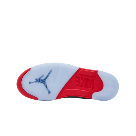 Jordan 5 Retro Fire Red Black Tongue (2025)