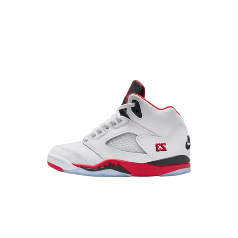 Jordan 5 Retro Fire Red Black Tongue (2025) (PS)