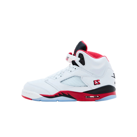 Jordan 5 Retro Fire Red Black Tongue (2025) (GS)