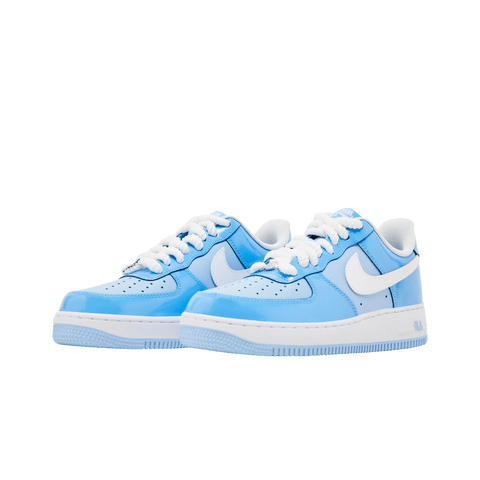 Nike Air Force 1 Low '07 LV8 Phychic Blue White Patent