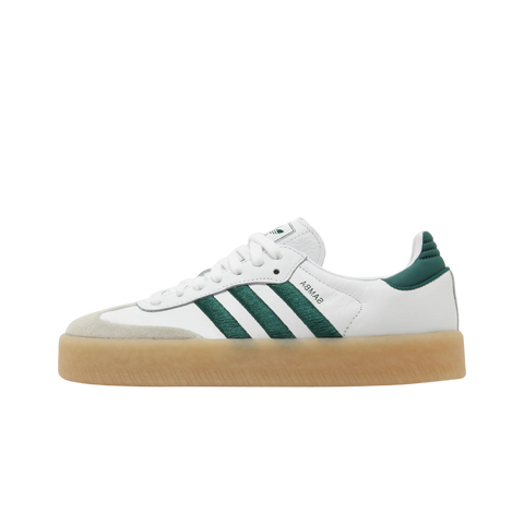 adidas Sambae White Collegiate Green Gum (Women's)