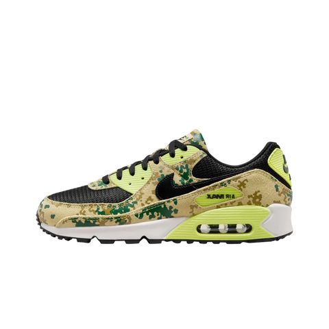 Nike Air Max 90 Premium Team Gold Light Lemon Twist Phantom Black