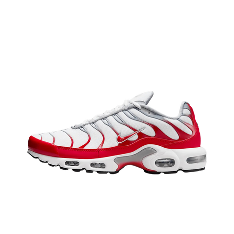 Nike Air Max Plus White University Red