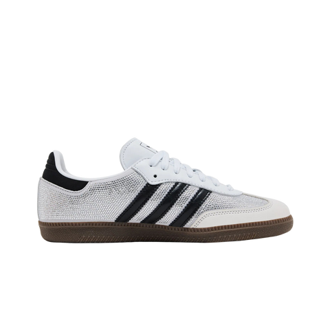 adidas Samba OG Rhinestone Crystal White Silver (Women's)