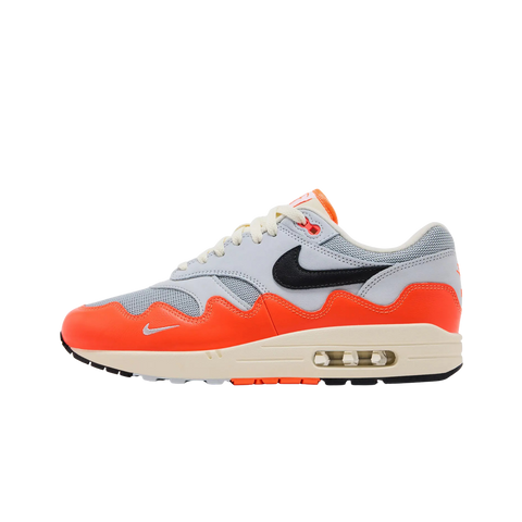 Nike Air Max 1 Patta Waves Hyper Crimson Pure Platinum (With Bracelet)