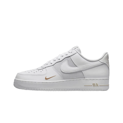 Nike Air Force 1 Low White Desert Khaki Mini Swoosh