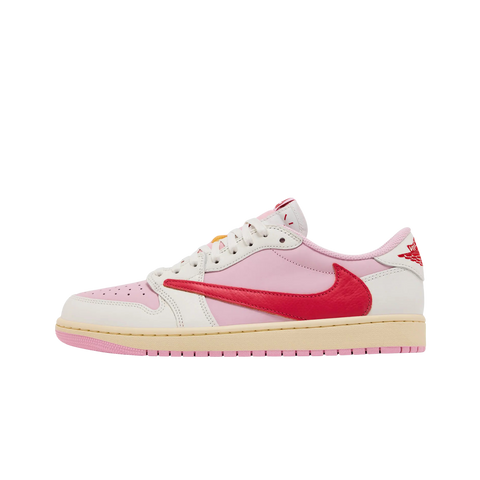 Jordan 1 Retro Low OG SP Travis Scott Sail Tropical Pink