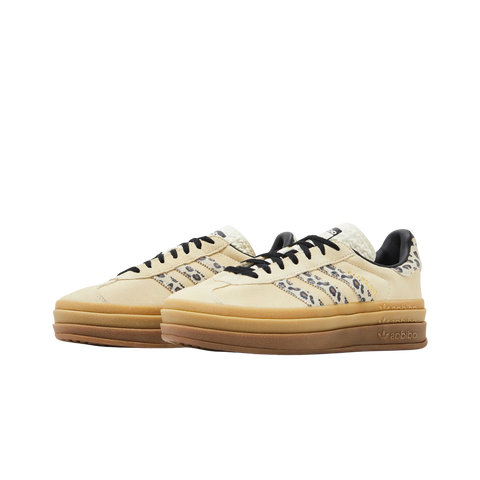adidas Gazelle Bold Cream Black Leopard (Women's)