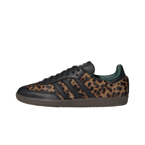 adidas Samba OG Black Green Leopard (Women's)