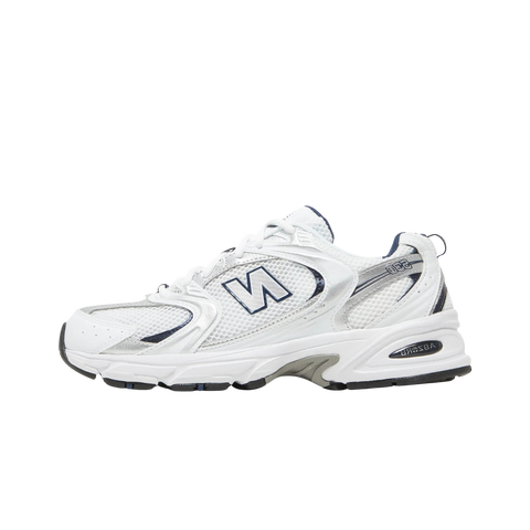 New Balance 530 White Silver Navy