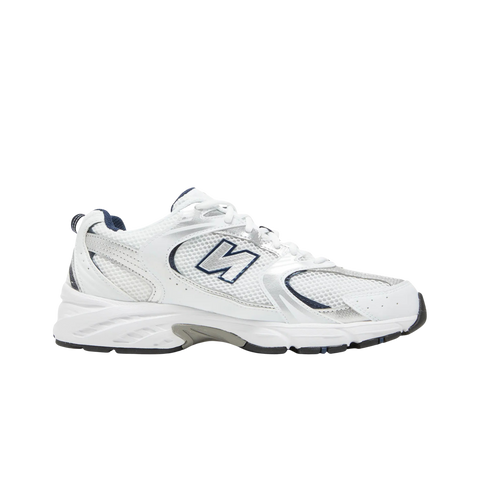 New Balance 530 White Silver Navy