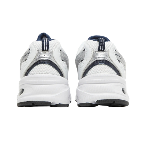 New Balance 530 White Silver Navy