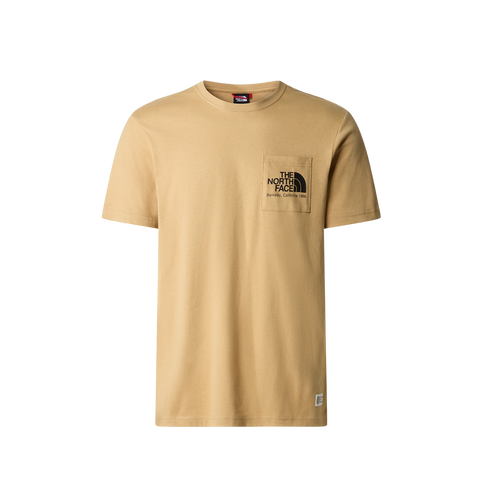 The North Face Berkeley California Pocket Tee Khaki Stone