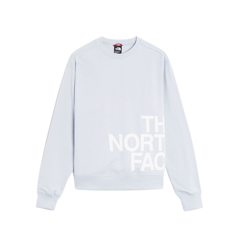 The North Face Blown Up Logo Sweatshirt Light Blue (Women's)