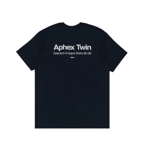 Supreme x Aphex Twin Ambient Works Tee Navy