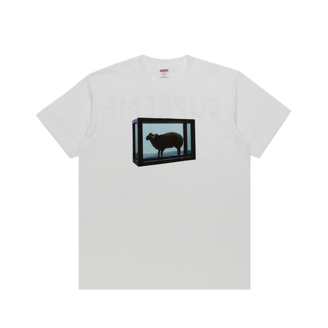 Supreme Damien Hirst Black Sheep Tee White