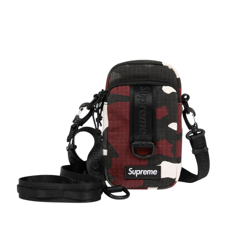 Supreme SS26 Shoulder Bag Red Camo