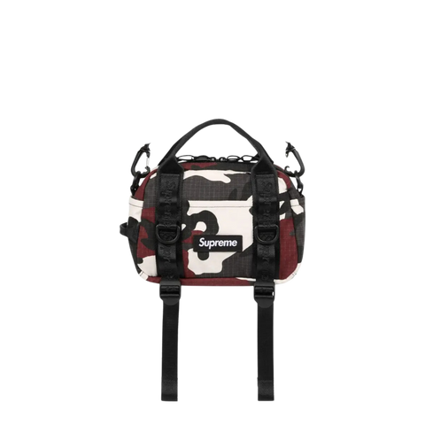 Supreme SS26 Mini Duffle Bag Red Camo