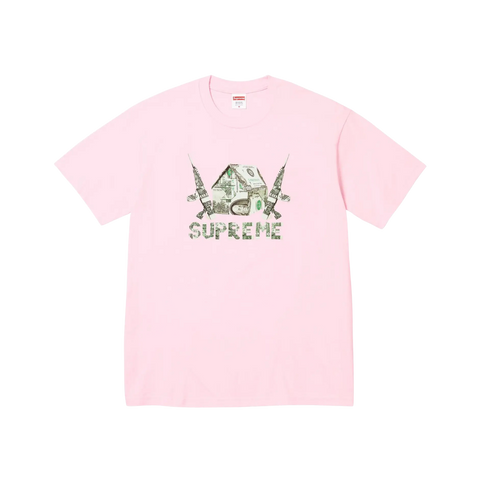 Supreme Origami Tee Light Pink