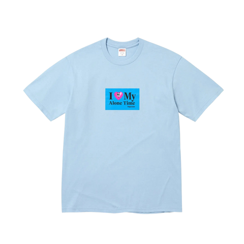 Supreme Alone Time Tee Powder Blue
