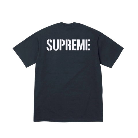 Supreme World Famous Tee Navy