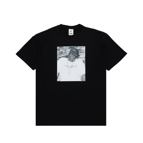 Supreme Jordan Biggie S S Top Black