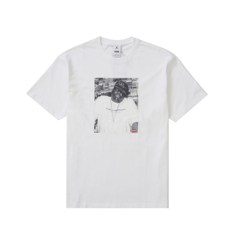 Supreme Jordan Biggie S S Top White
