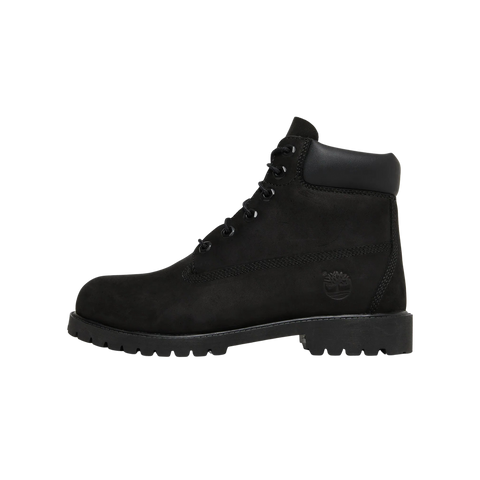 Timberland 6" Premium Boot Black Nubuck (GS)
