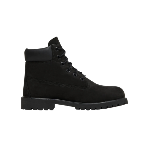 Timberland 6" Premium Boot Black Nubuck (GS)