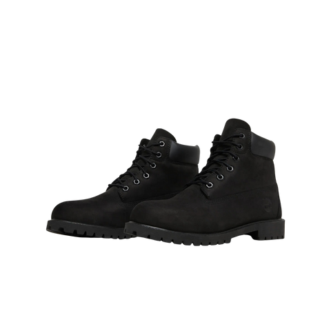 Timberland 6" Premium Boot Black Nubuck (GS)