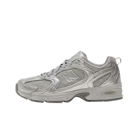New Balance 530 Silver Metallic Raincloud Polka Dots