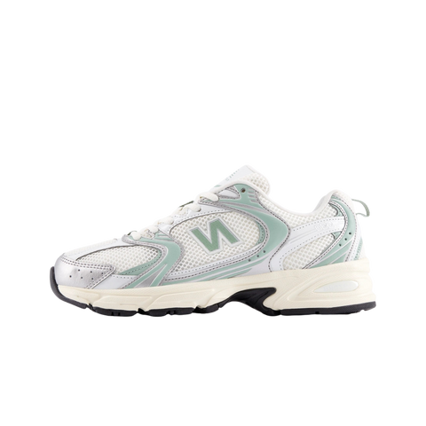 New Balance 530 Silver Metallic Mosaic Green
