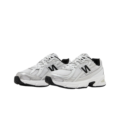 New Balance 740 White Silver Metallic Navy
