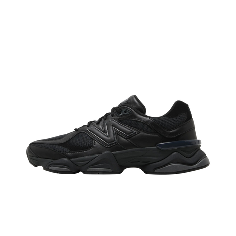 New Balance 9060 Triple Black Leather